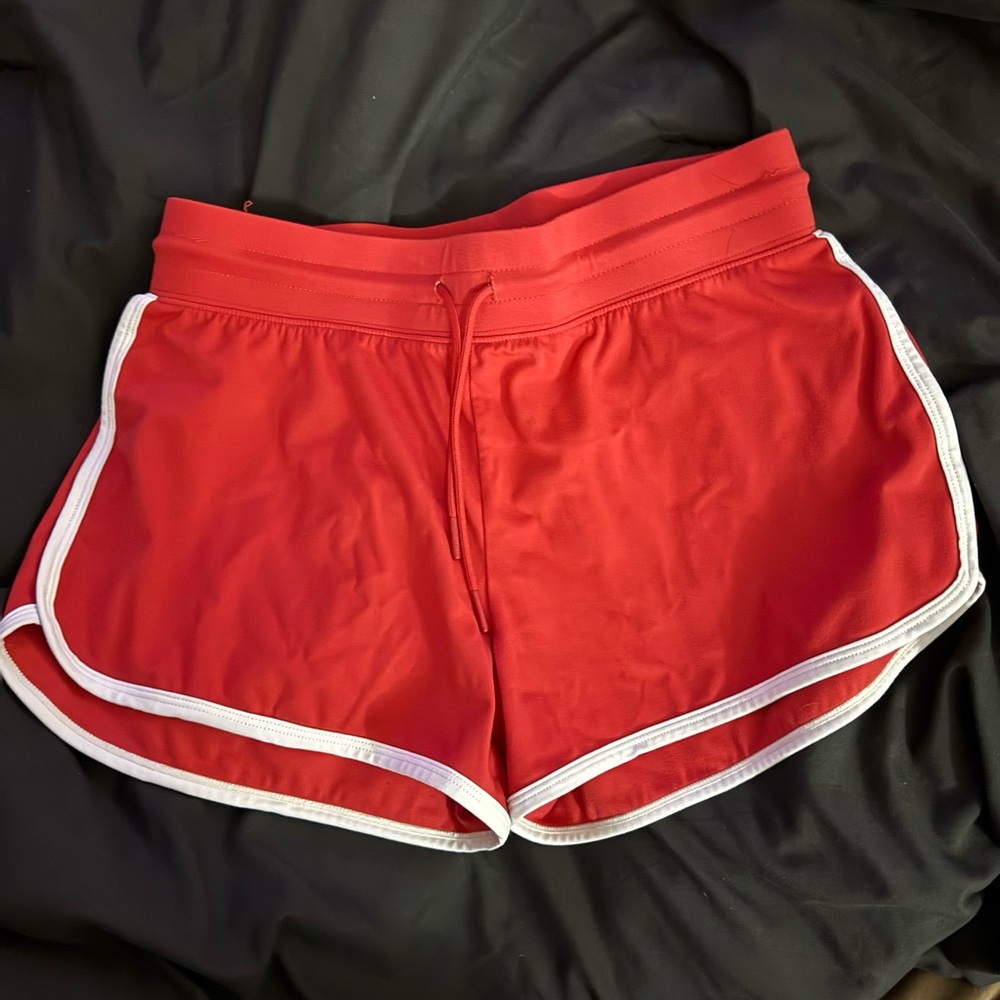 Alphalete Red Athletic Shorts